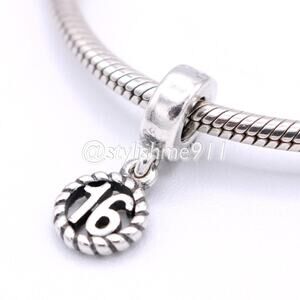 Authentic PANDORA Sweet 16 Dangle - 790494